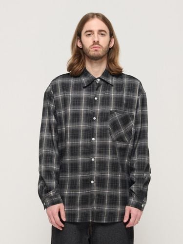 PREMIUM FLANNEL SEMI OVERSIZED CHECK SHIRT () - CARGOBROS - Modalova