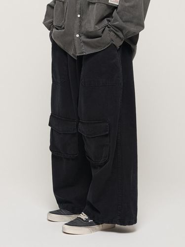 CB PIGMENT POCKET WORK PANTS (BLACK) - CARGOBROS - Modalova