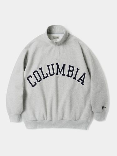 CU BIG ARCH H/FLEECE H/ZIP SWEATSHIRTS M Gray - Columbia University - Modalova