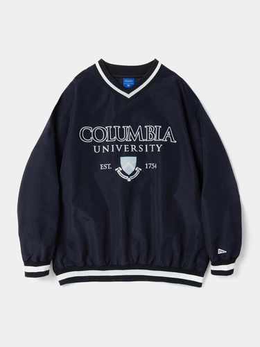 CU SHIELD WOVEN PULLOVER Crown Navy - Columbia University - Modalova