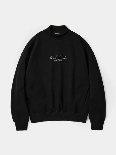 B/S NY MOC NECK H/ FLEECE SWEATSHIRTS Black - Columbia University - Modalova