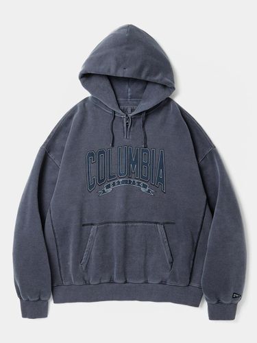 CU 80S VINTAGE H/FLEECE H/ZIP DYEING HOODIE - Columbia University - Modalova