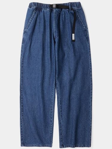 SL LABEL BELTED ALL ROUND DENIM PANTS - Columbia University - Modalova