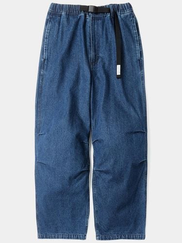 SL - LABEL BELTED PARACHUTE DENIM PANTS - Columbia University - Modalova