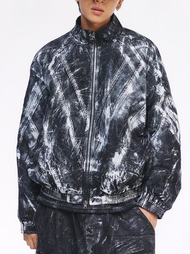 Painting Track Jacket Black - The GREATEST - Modalova