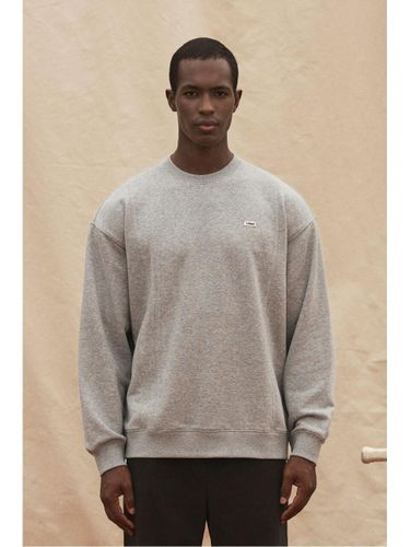 Semi-Oversized-fit Daily Sweatshirt_Gray - Head - Modalova