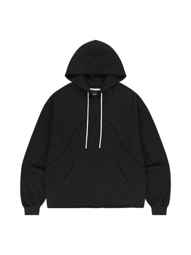 Curved Invisible Heavy Sweat Hoodie-Black - OFFGRID - Modalova