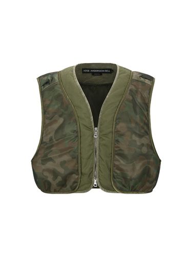 MESH PADDED VEST awa649m (KHAKI) - ADSB ANDERSSON BELL for MEN - Modalova