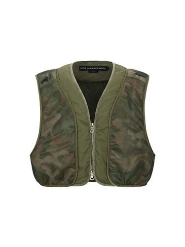 Mesh Padded Vest [Khaki] (AWA649M) - ADSB ANDERSSON BELL for MEN - Modalova