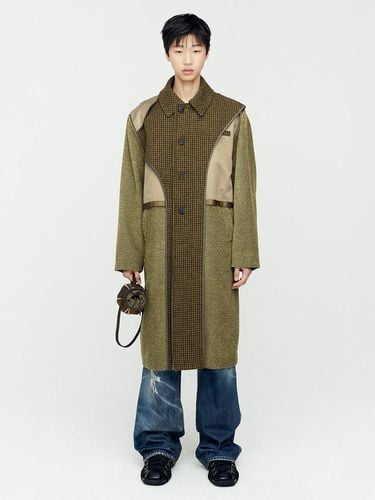 Unisex Inside-Out Wool Coat [Brown] (awa641u) - ADSB ANDERSSON BELL for MEN - Modalova