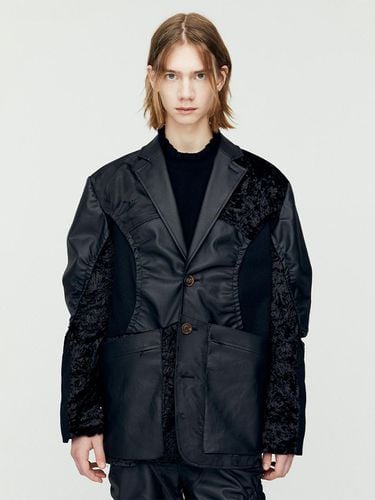 Flight Mix Jacket [Black] (awa630m) - ADSB ANDERSSON BELL for MEN - Modalova