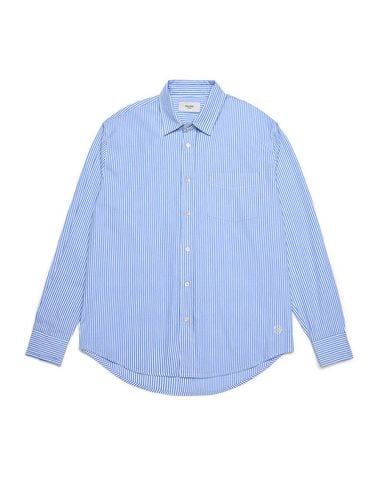 LOOSE SHIRT STRIPE WHITE / SKYBLUE - Rolling Studios - Modalova