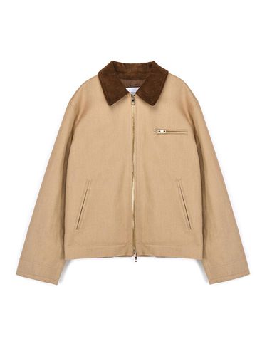 WORK JACKET SLUB COTTON BEIGE - Rolling Studios - Modalova