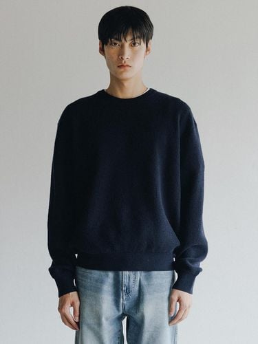 Port Merino Wool Sweater (Navy) - theweatherisawesome - Modalova