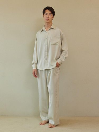 FIRST PAJAMA SET_ivory (men) - atempo - Modalova