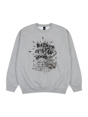 A graphic sweatshirt [3 COLOR] - W. standard - Modalova