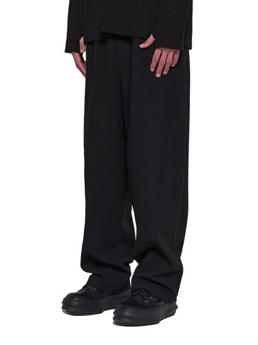 Twisted Piping Wide Pants_ PE3PA0101 - DGNAK12 - Modalova