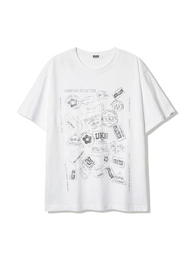 Erkin 10 Anniversary Graphic T-shirt_White - ULKIN - Modalova