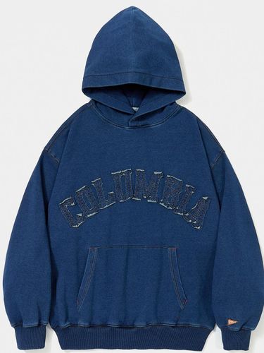 CU BIG ARCH DENIM TERRY HOODIE - Columbia University - Modalova