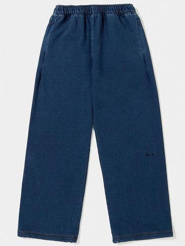 TINY SCRIPT DENIM TERRY SWEATPANTS - Columbia University - Modalova