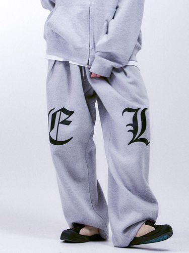 EL Auctions Two-Tuck Heavy Wide Long Sweat Pants 2 - elimeno - Modalova