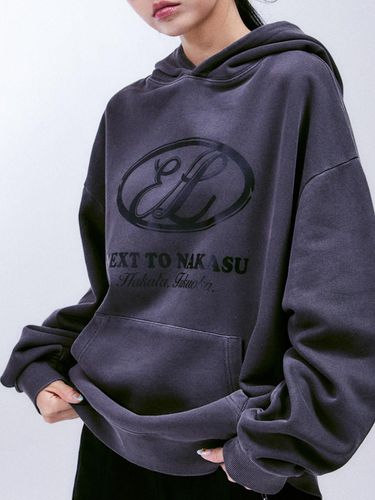 EL Next Pigment Hooded T-Shirt 2Color - elimeno - Modalova