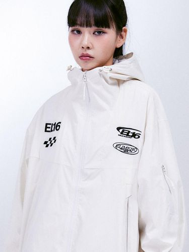 EL Racing Pullover Windbreaker Jacket 3Color - elimeno - Modalova