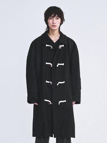 Raglan Oversized Wool Toggle Coat [] - LA MER MA MAISON - Modalova