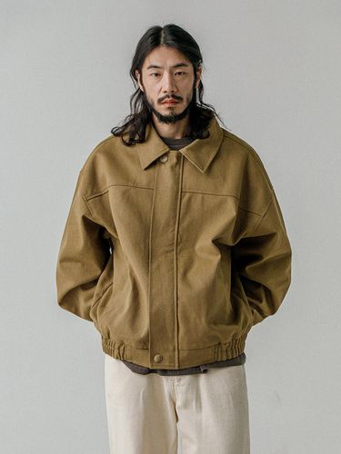 Rich Over Pigment Printed Blouson Camel - RUGGED HOUSE - Modalova