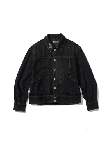 Sphinx denim short trucker jacket / - karactor - Modalova