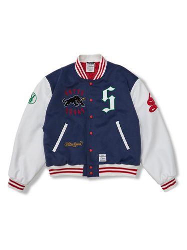 Classic Oversized Varsity Jacket - STIGMA - Modalova