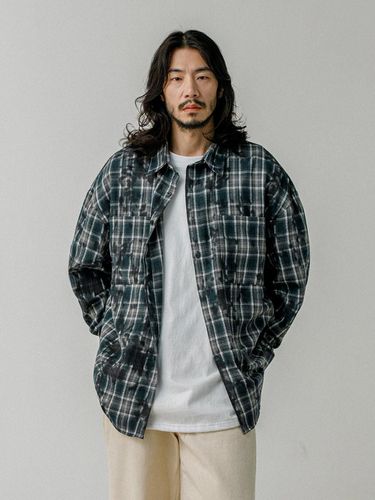 Stephen Tidey Checkered Shirt Navy - RUGGED HOUSE - Modalova