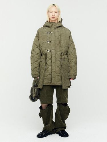 Lace-up Fishtail Parka [Khaki] (AWA638M) - ADSB ANDERSSON BELL for MEN - Modalova