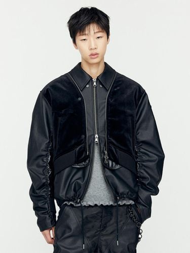 Zip-up Bientain Jacket [Black] (awa627m) - ADSB ANDERSSON BELL for MEN - Modalova