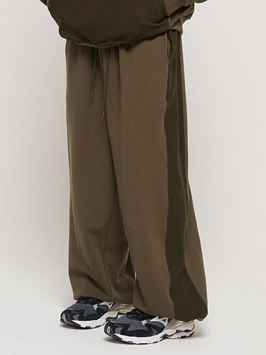 Y2K STYLE BASIC OVERSIZED SWEAT PANTS () - CARGOBROS - Modalova