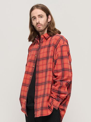 CORDUROY CLASSIC LOOSE FIT CHECK SHIRT () - CARGOBROS - Modalova