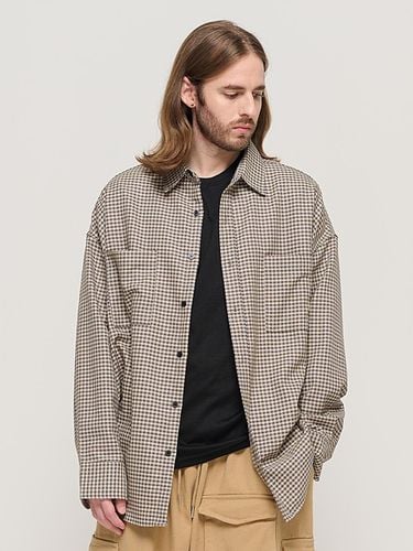 WESTERN GINGHAM OVERSIZED CHECK SHIRT () - CARGOBROS - Modalova