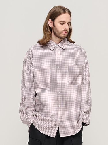 WESTERN GINGHAM OVERSIZED CHECK SHIRT () - CARGOBROS - Modalova