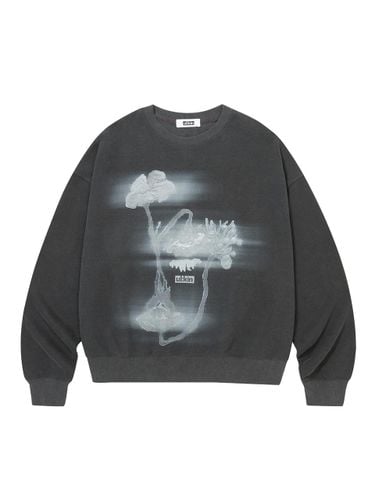 Terry Cotton Graphic Collaboration Sweatshirt [] - ULKIN - Modalova