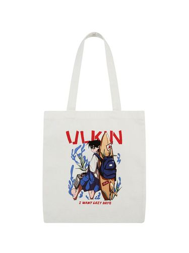 X Jin-hyung writer surfboard eco bag_red - ULKIN - Modalova