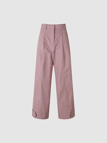 Tuck detail semi-wide pants NAEF7 - WPL220 220 - comgen - Modalova