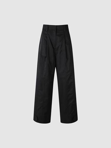 Tuck detail semi-wide pants NAEF7 - WPL220 450 - comgen - Modalova