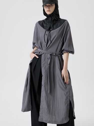 Two-Way Oversized Fit Shirt dress NAEF7 WOP120_430 - comgen - Modalova