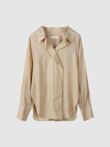 Drape Collar Blouse NAEF7 - WRC030_140 - comgen - Modalova