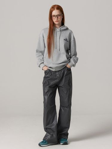 Women's Shirring Parasuit Cargo Wide Pants - bensherman - Modalova