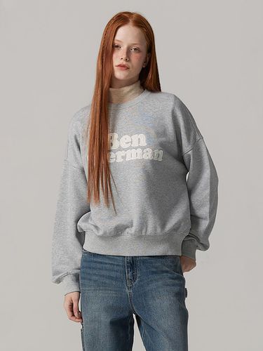 Women's Lace Patch Embroidery Sweat Shirt - bensherman - Modalova