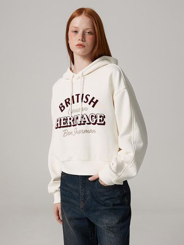 Women's Heritage Logo Print Hoodie - bensherman - Modalova