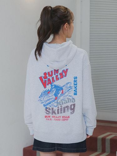 Sun Valley Ski Oversized Fit Hoodie - alvinclo - Modalova