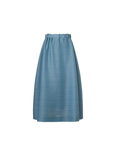 Women] Horizontal Pleated BANDING Long Skirt - MONPLISSE - Modalova