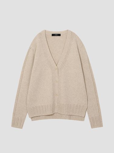 Wool Blend V-neck knit cardigan - UNIT - Modalova